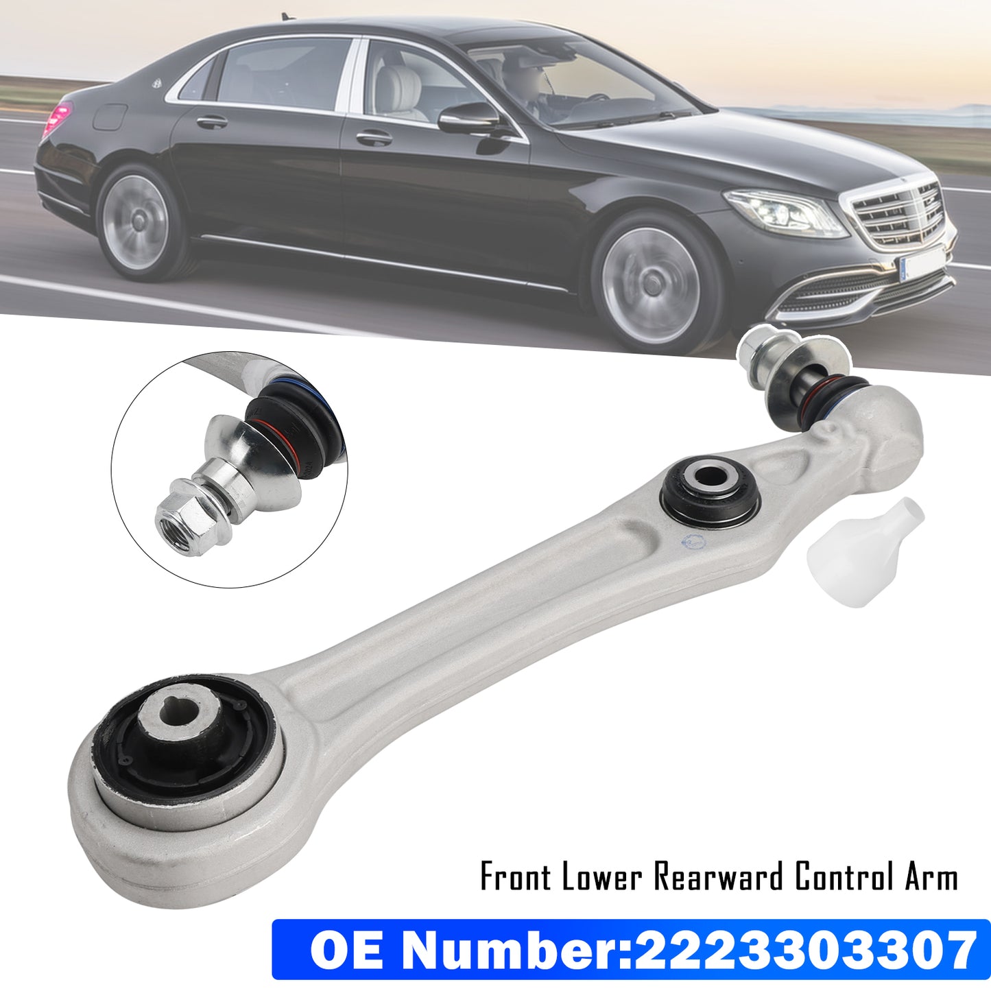 2017-2018 S 560 4MATIC 18 Model 2223303307 Front Lower Rearward Control Arm L/R