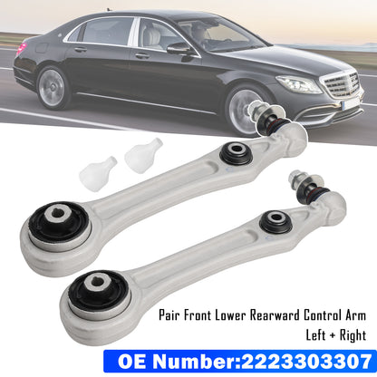 2016-2017 S 400 L 4MATIC 17 Model 2223303307 2x Front Lower Rearward Control Arm