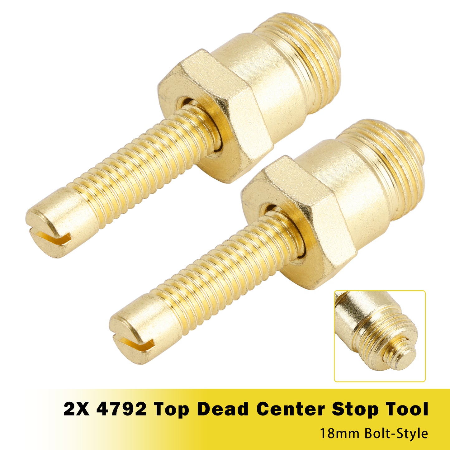 2X 4792 Top Dead Center Stop Tool 18mm Bolt-Style