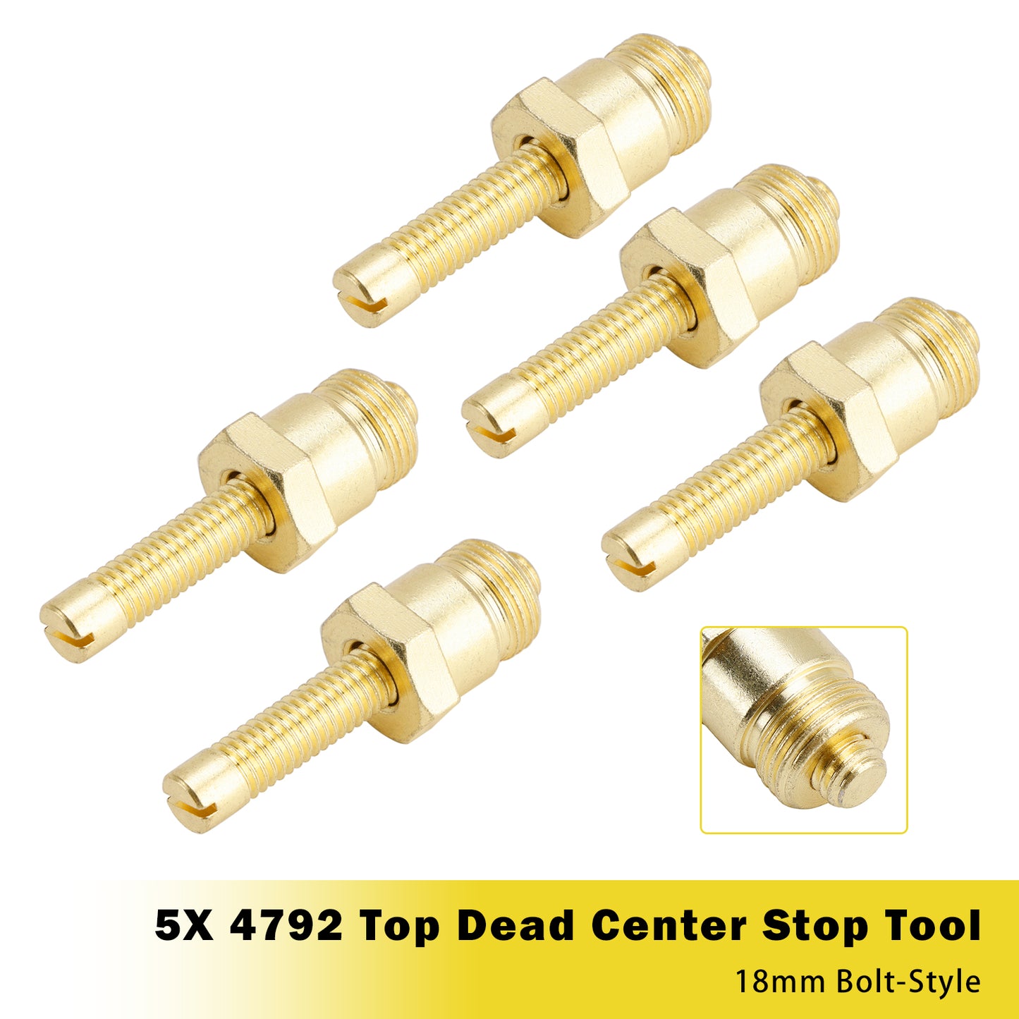 5X 4792 Top Dead Center Stop Tool 18mm Bolt-Style