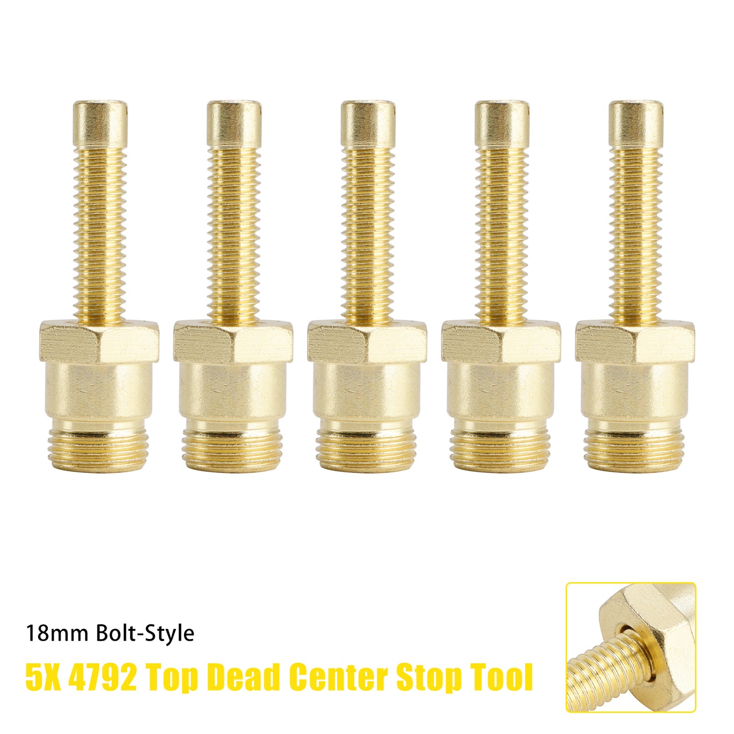 5X 4792 Top Dead Center Stop Tool 18mm Bolt-Style