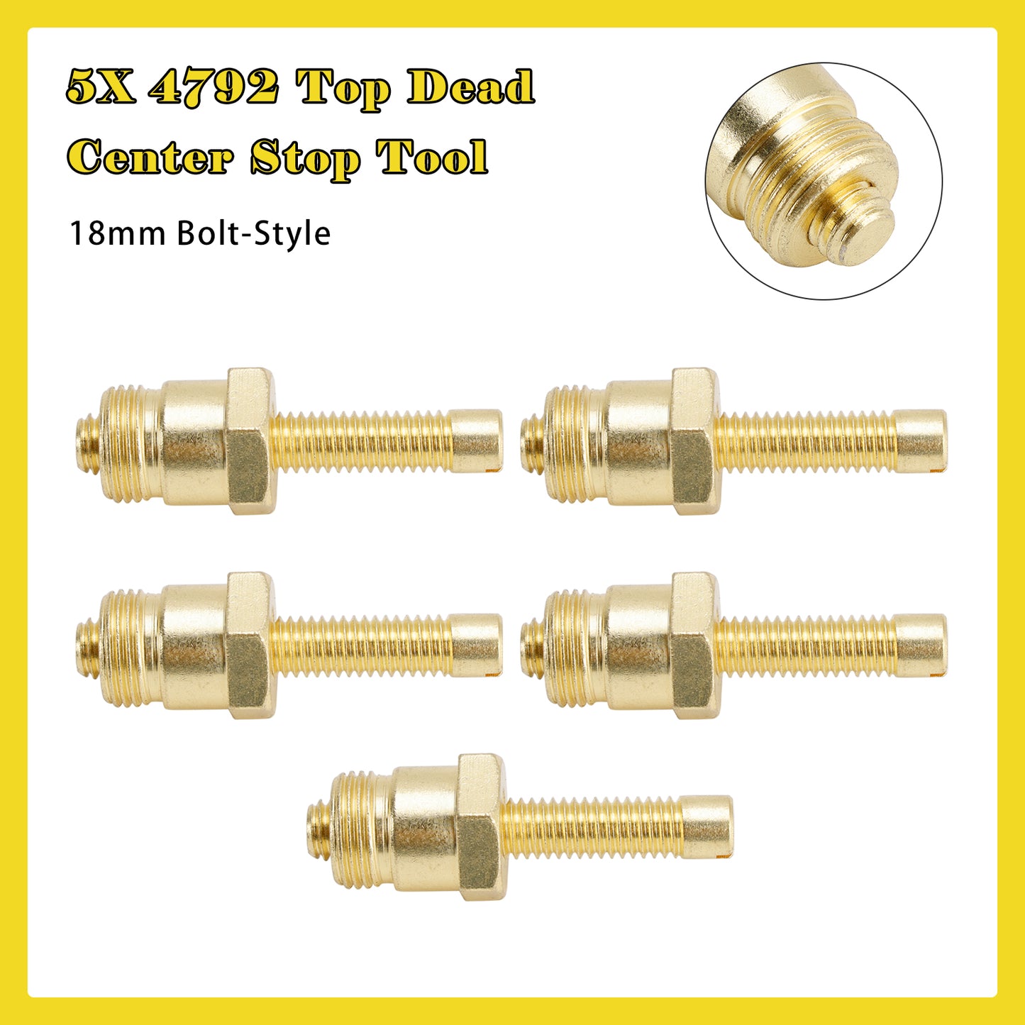5X 4792 Top Dead Center Stop Tool 18mm Bolt-Style