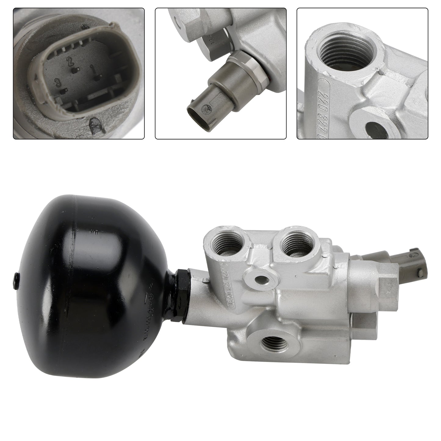 Mercedes R230 SL500 CL500 CL55 AMG 2203200858 ABC Suspension Hydraulic Pressure Relief Valve