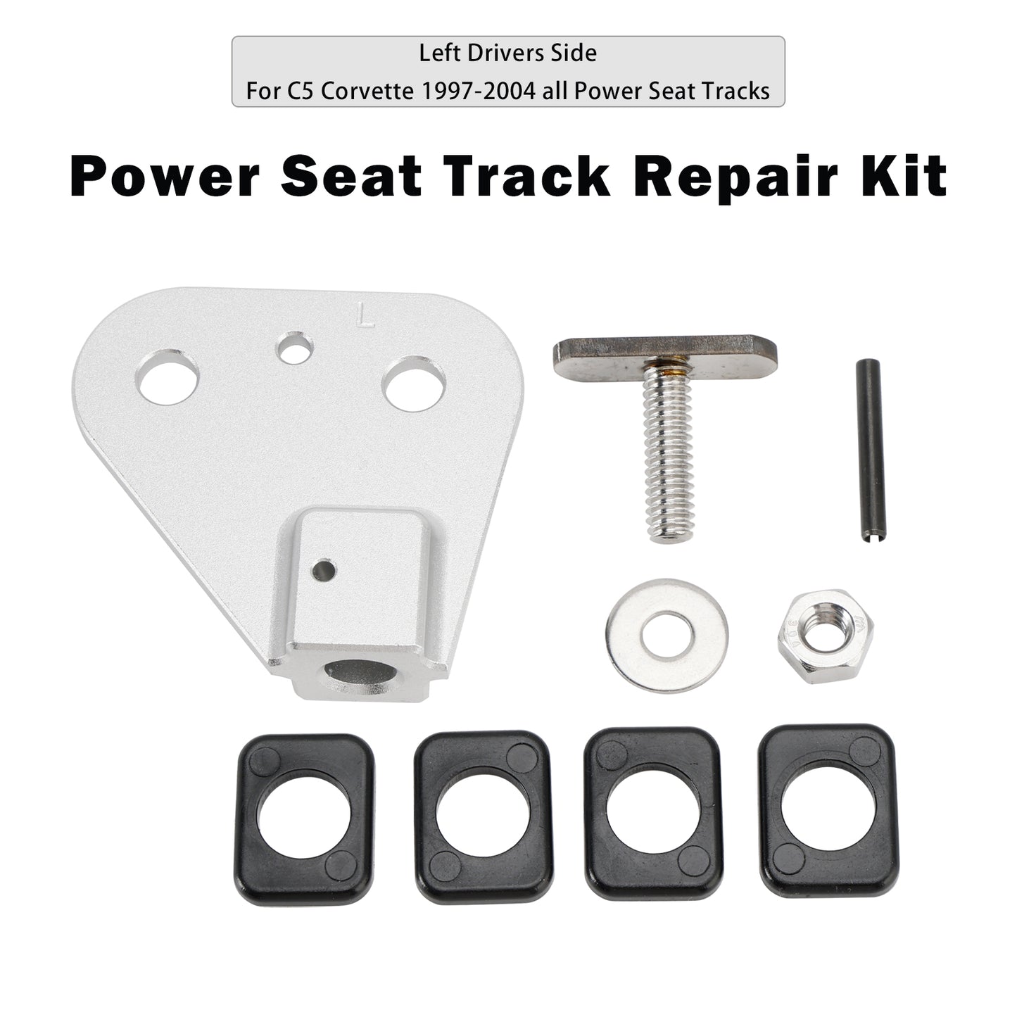 Power Seat Track Repair Kit Left Drivers Side 1997-2004 Chevy Corvette C5