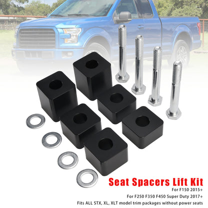 F150 2015+ / F250 F350 F450 Super Duty 2017+ Seat Lift Kit 4/5"-2.4"