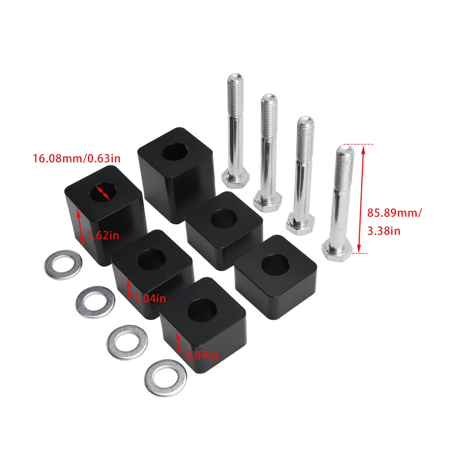 2015+ F150 2x Seat Lift Kit 4/5"-2.4"