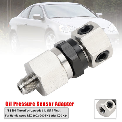 Oil Pressure Sensor Adapter 2002-2006 Honda Acura RSX K Series K20 K24