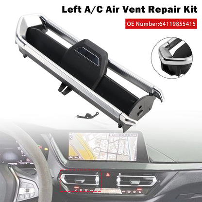 2022 BMW X3 X4 G01 G02 64119855415 Left A/C Air Vent Repair Kit