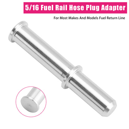 LS LS1 LS3 AN807-01A Quick Connect Male 5/16 Fuel Rail Hose Plug Adapter