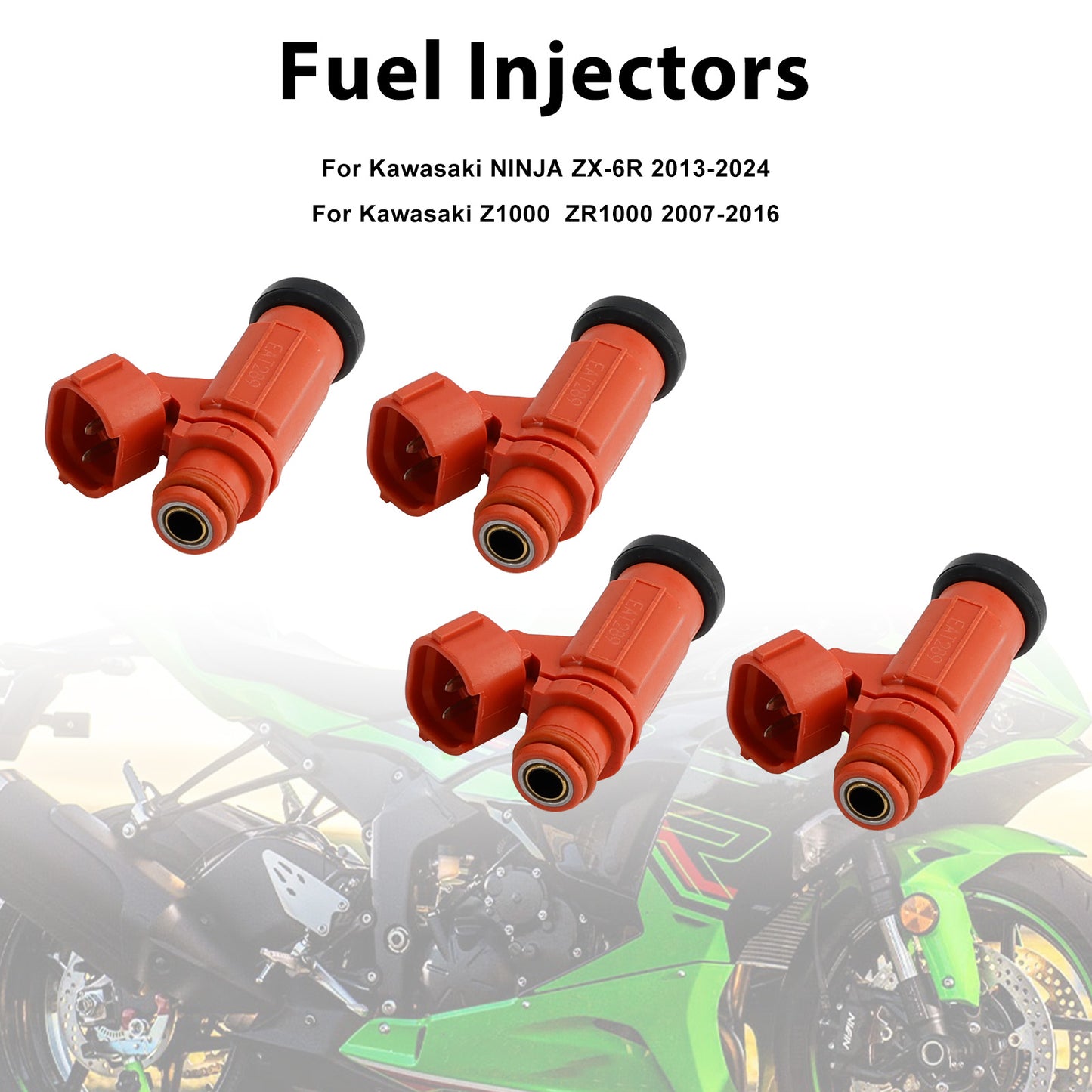 2011-2019 Kawasaki NINJA 1000 ZX1000 49033-0012 Fuel Injectors