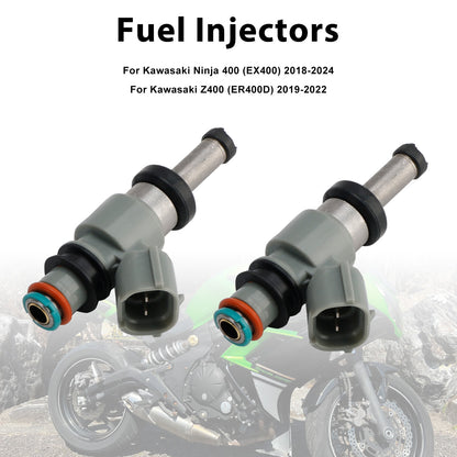 2024 Kawasaki Ninja 500 (EX500) 49033-0047 Fuel Injectors