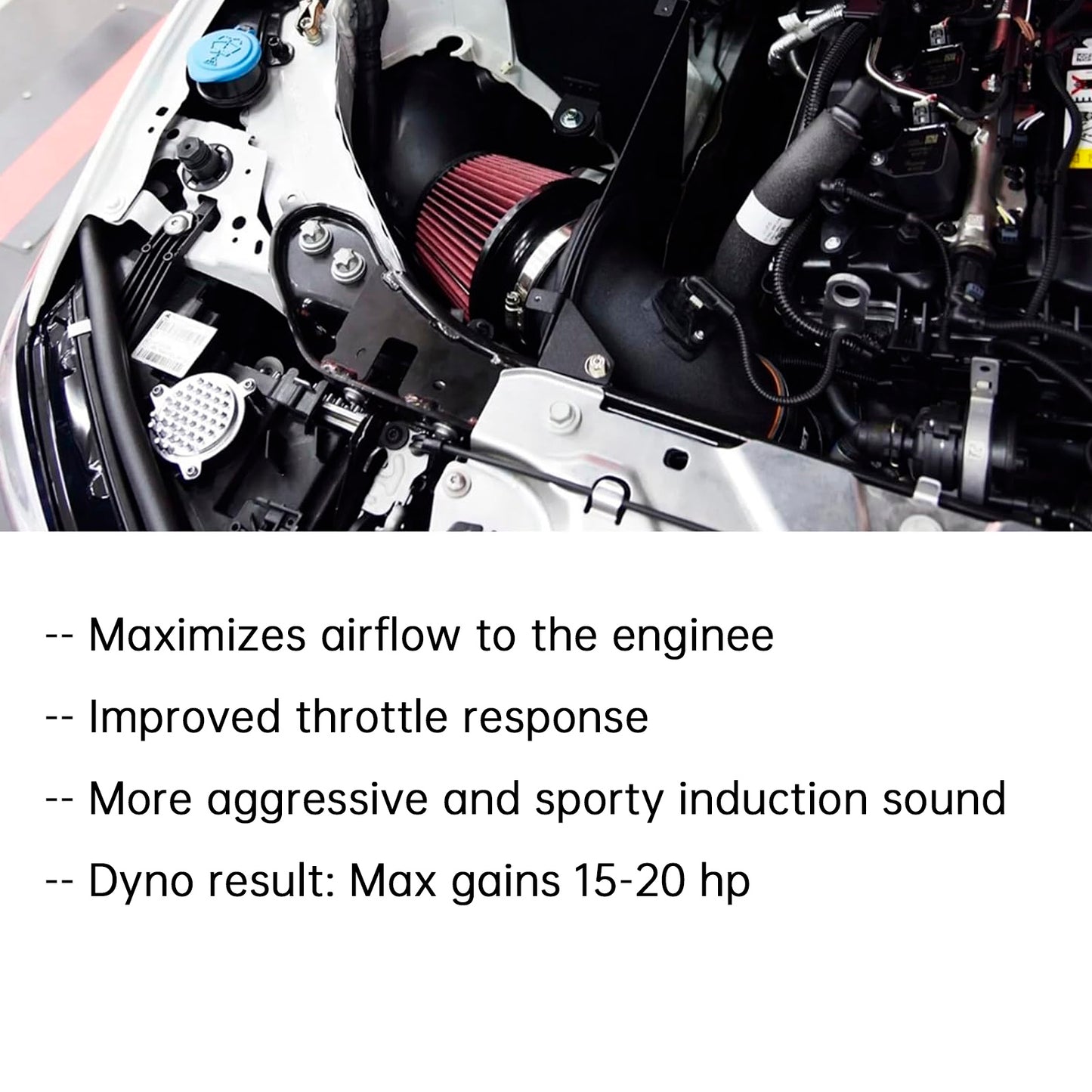 2019+ BMW M340i G20 G21 Cold Air Intake Kit with Heat Shield