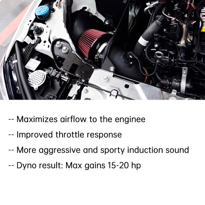 2019+ BMW M340i G20 G21 Cold Air Intake Kit with Heat Shield