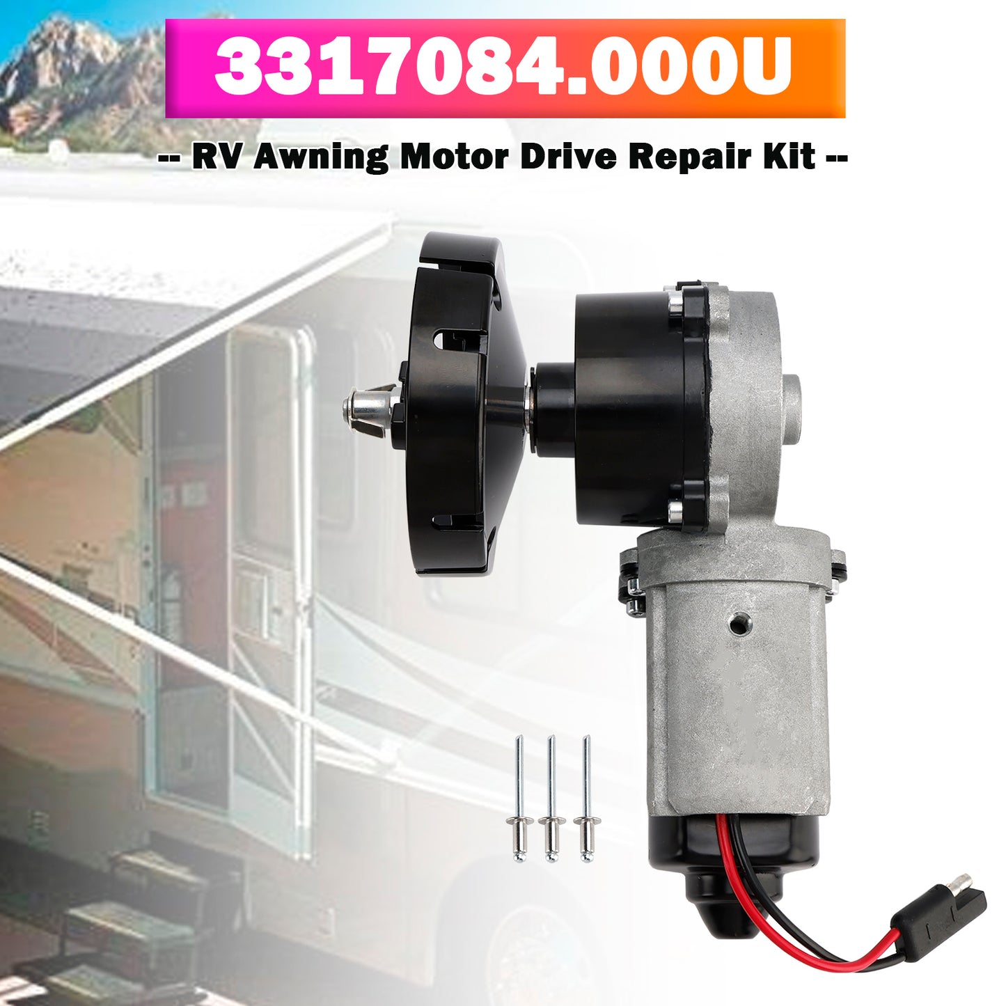 Dometic Awning Arm Hardware Kit 8962001.400U 8962002.400U 8962003.400U 8964012.400U 3317084.000U RV Awning Motor Drive Repair Kit Assembly