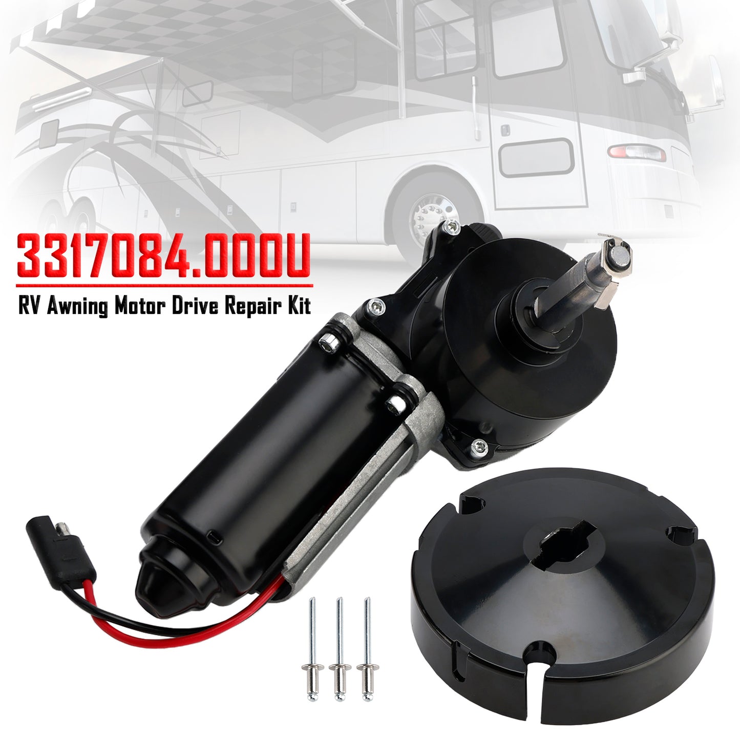 Dometic Awning Arm Hardware Kit 8962001.400U 8962002.400U 8962003.400U 8964012.400U 3317084.000U RV Awning Motor Drive Repair Kit Assembly