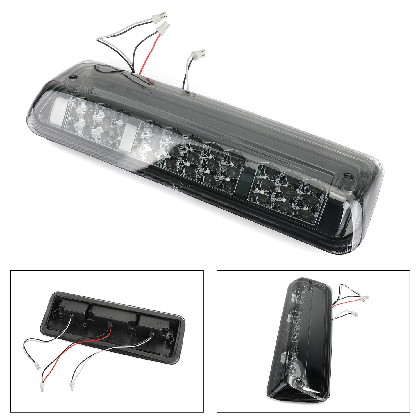 2006-2008 Lincoln Mark LT 02HLA1215ASM Black Rear Brake Light High Mount Stop Light