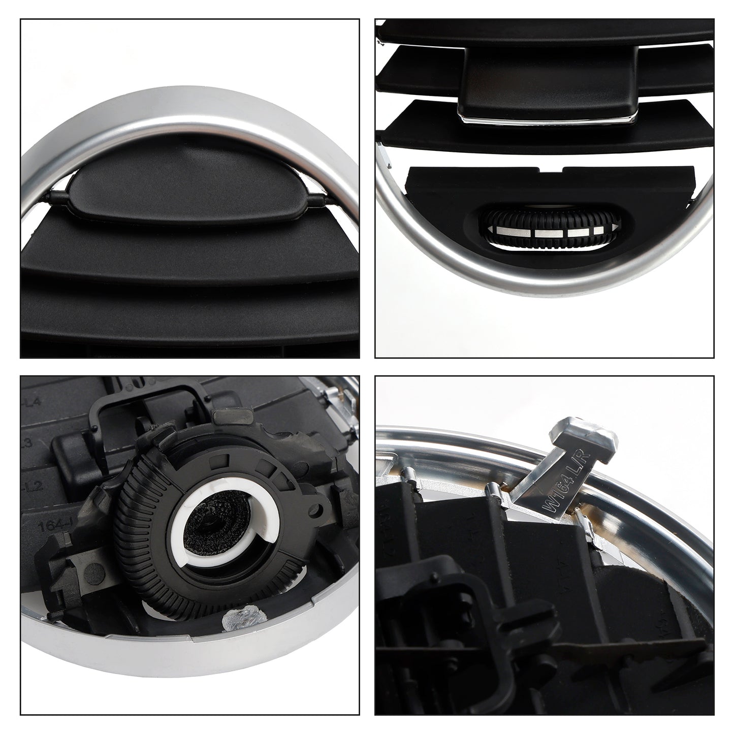 2005-2008 Benz ML 350 Premium Type 06 M272.962 200 7A/MT 1648301954 2Pcs A/C Air Vent Grill Outlet Panel