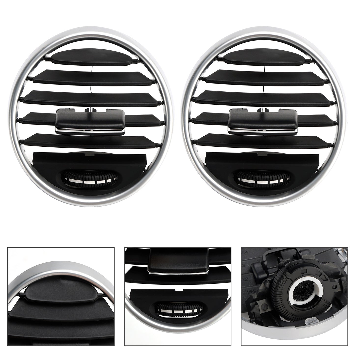 2005-2008 Benz ML 350 Premium Type 06 M272.962 200 7A/MT 1648301954 2Pcs A/C Air Vent Grill Outlet Panel