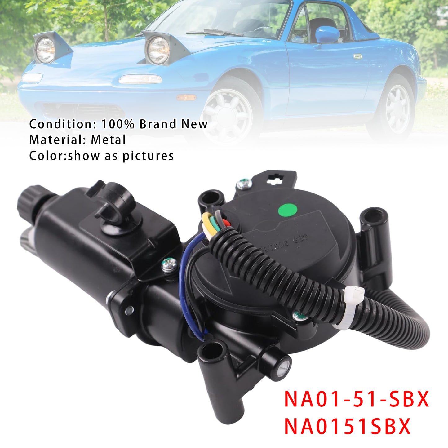 1990-1997 Mazda Miata MX5 NA01-51-SBX Left Side Headlight Motor