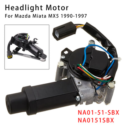 1990-1997 Mazda Miata MX5 NA01-51-SBX Left Side Headlight Motor