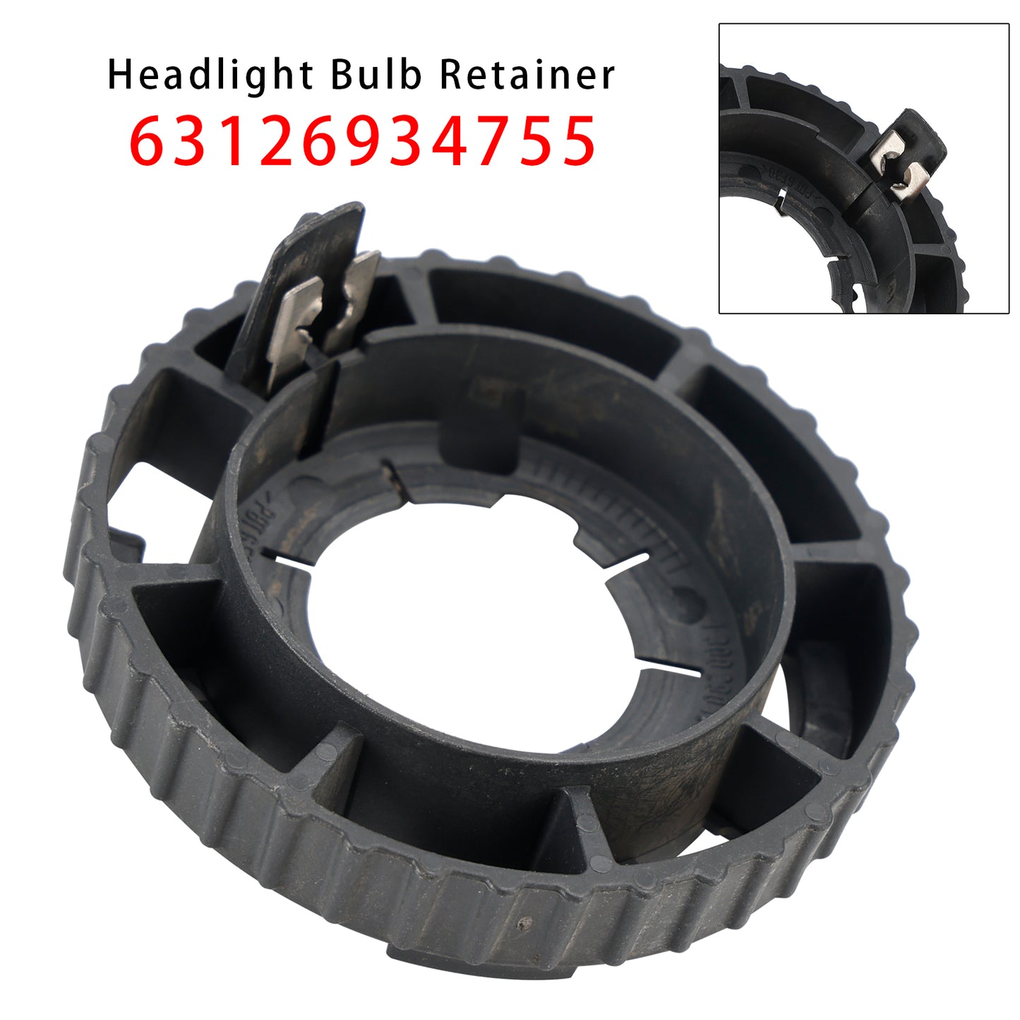 BMW 325Ci 330Ci 645Ci 650i M6 63126934755 Headlight Bulb Retainer
