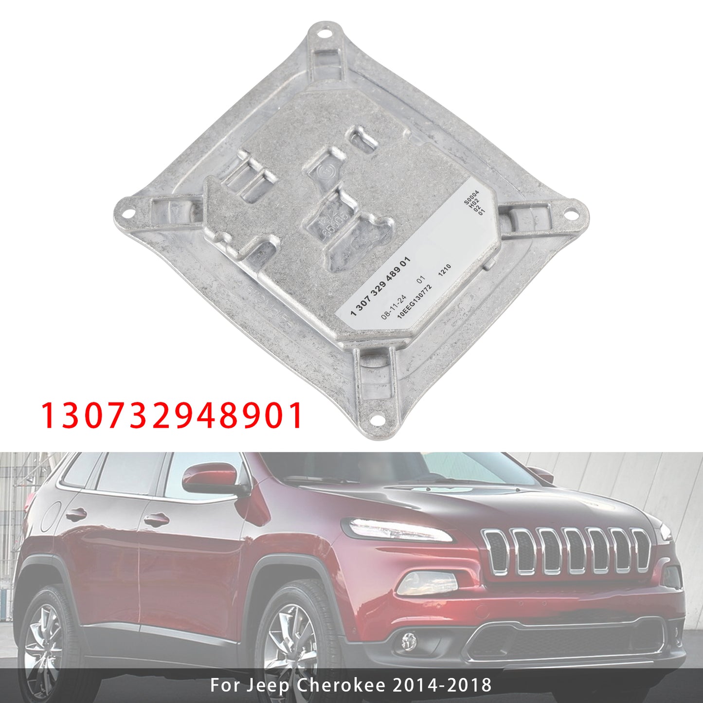 2014-2018 Jeep Cherokee 130732948901 Headlight Ballast Module