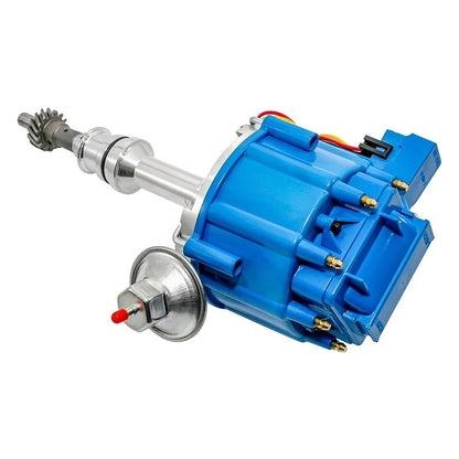 FORD 5.8 L / 351 in3 often referred to as 351C 1046013 Distributor 65,000 KV Coil 7500 RPM Module