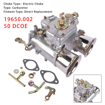 Weber 50 DCOE 50mm twin choke 4 cyl 6 cyl VW V8 engines 19650.002 Carburetor
