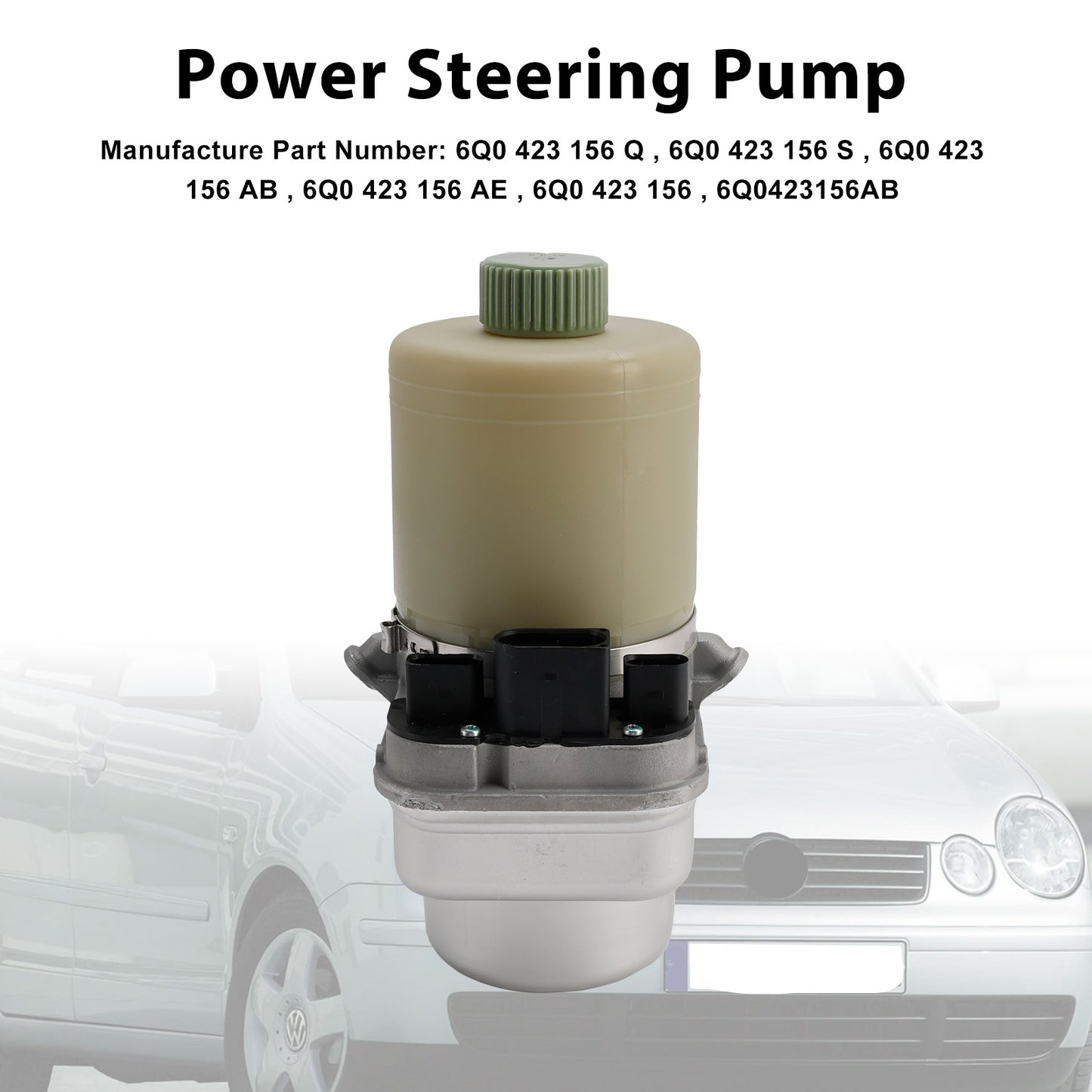 2003-2009 VW Fox 6Q0423156AB Power Steering Pump