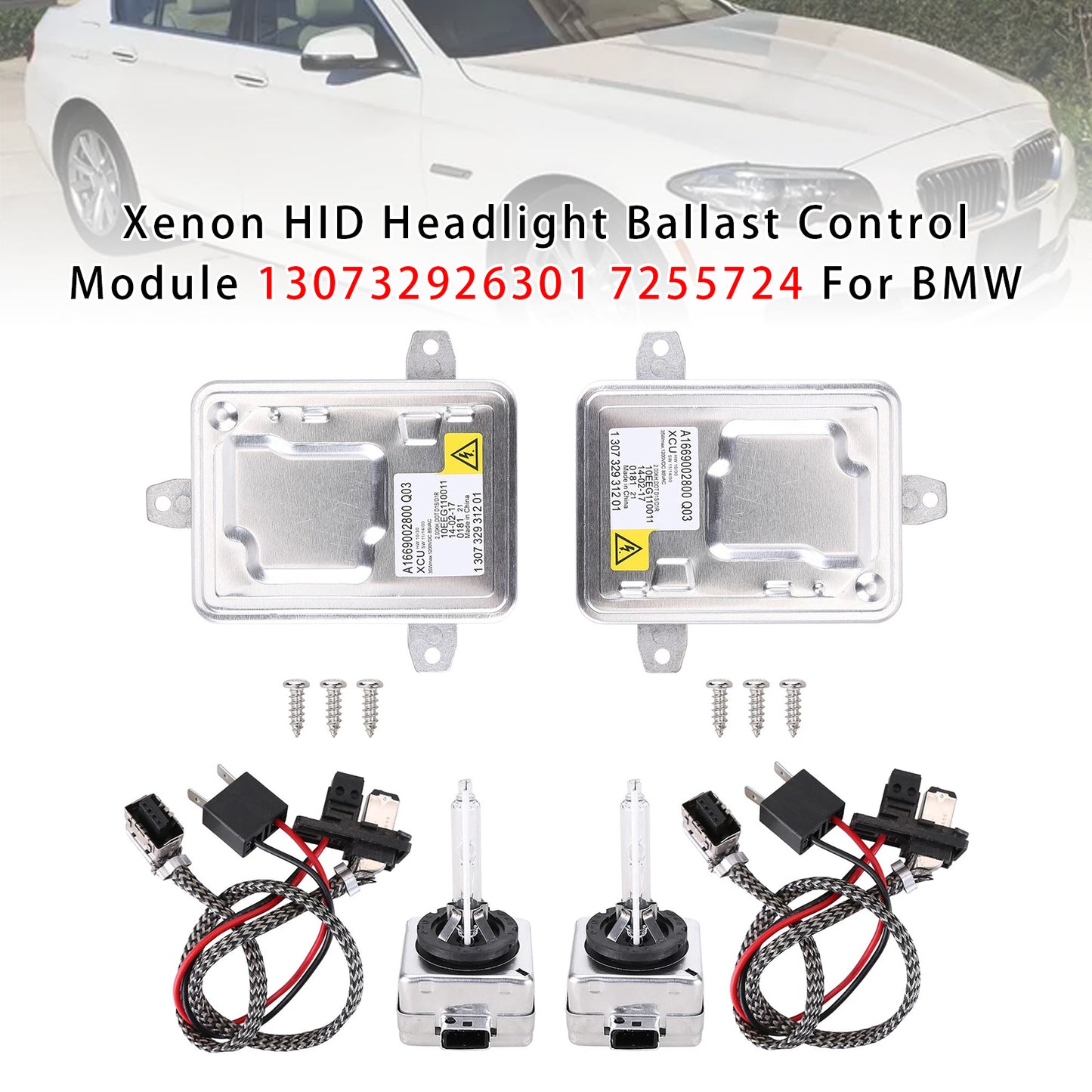 2013-2014 Mercedes-Benz SL63 AMG 130732931715 Xenon HID Headlight Ballast Control Module