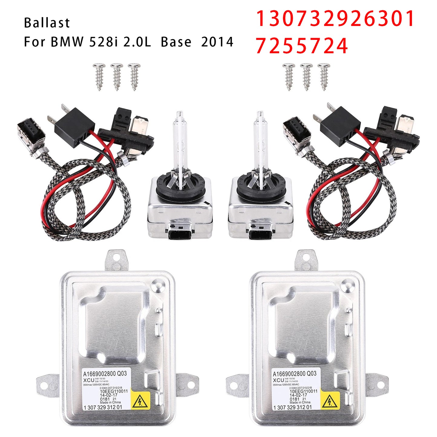 2013-2014 Mercedes-Benz SL63 AMG 130732931715 Xenon HID Headlight Ballast Control Module