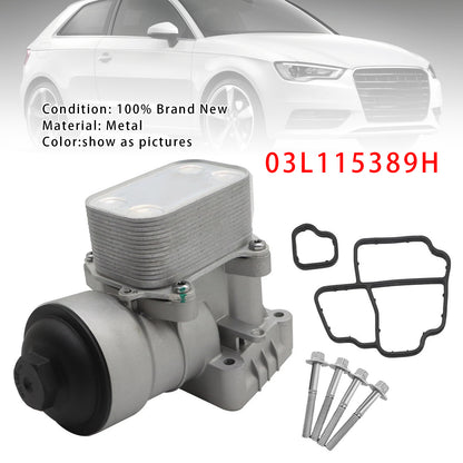 2012-2014 Volkswagen Passat L4 2.0L Turbo 03L115389H New Engine Oil Filter Housing
