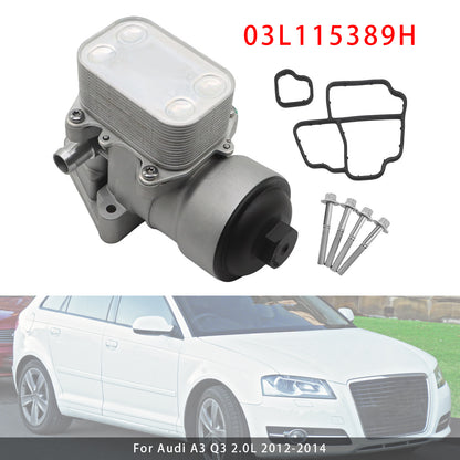 2012-2014 Volkswagen Passat L4 2.0L Turbo 03L115389H New Engine Oil Filter Housing