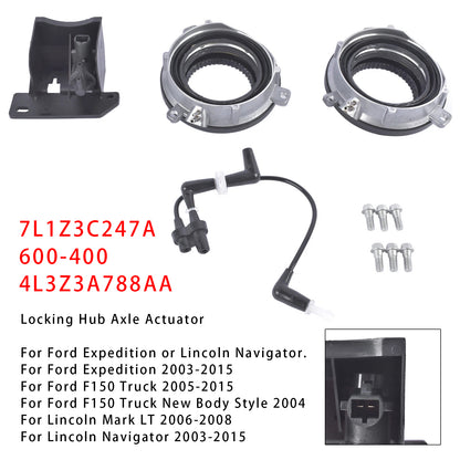 2005-2015 Ford F150 Truck 7L1Z-3C247-A Locking Hub Axle Actuator Vacuum Solenoid Valve
