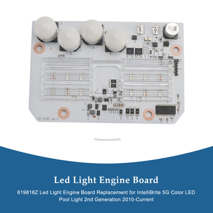 IntelliBrite 5G Color LED Pool Light PCBA 619818Z LED Light Engine Board