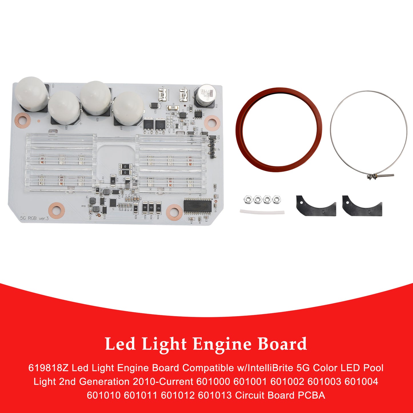 IntelliBrite 5G Color LED Pool Light PCBA 619818Z LED Light Engine Board Kit
