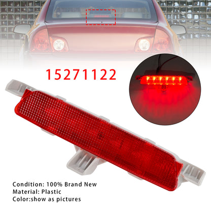 Rear High Mount Third Brake Light Lamp 2008-2012 Chevrolet Malibu Red 15271122