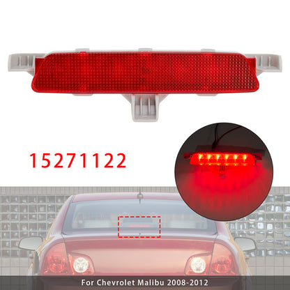 Rear High Mount Third Brake Light Lamp 2008-2012 Chevrolet Malibu Red 15271122