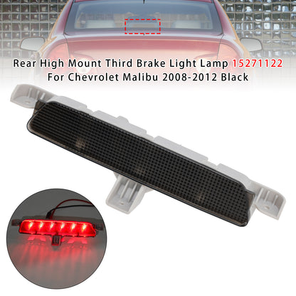 2008-2012 Chevrolet Malibu Black 15271122 Rear High Mount Third Brake Light Lamp