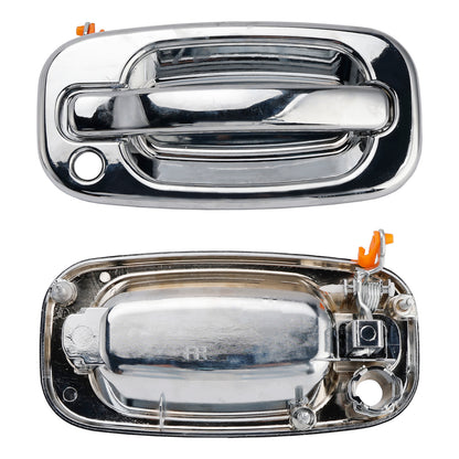 2002-2006 Cadillac Escalade 15745149 4PCs Front Exterior Door Handle Set Chrome