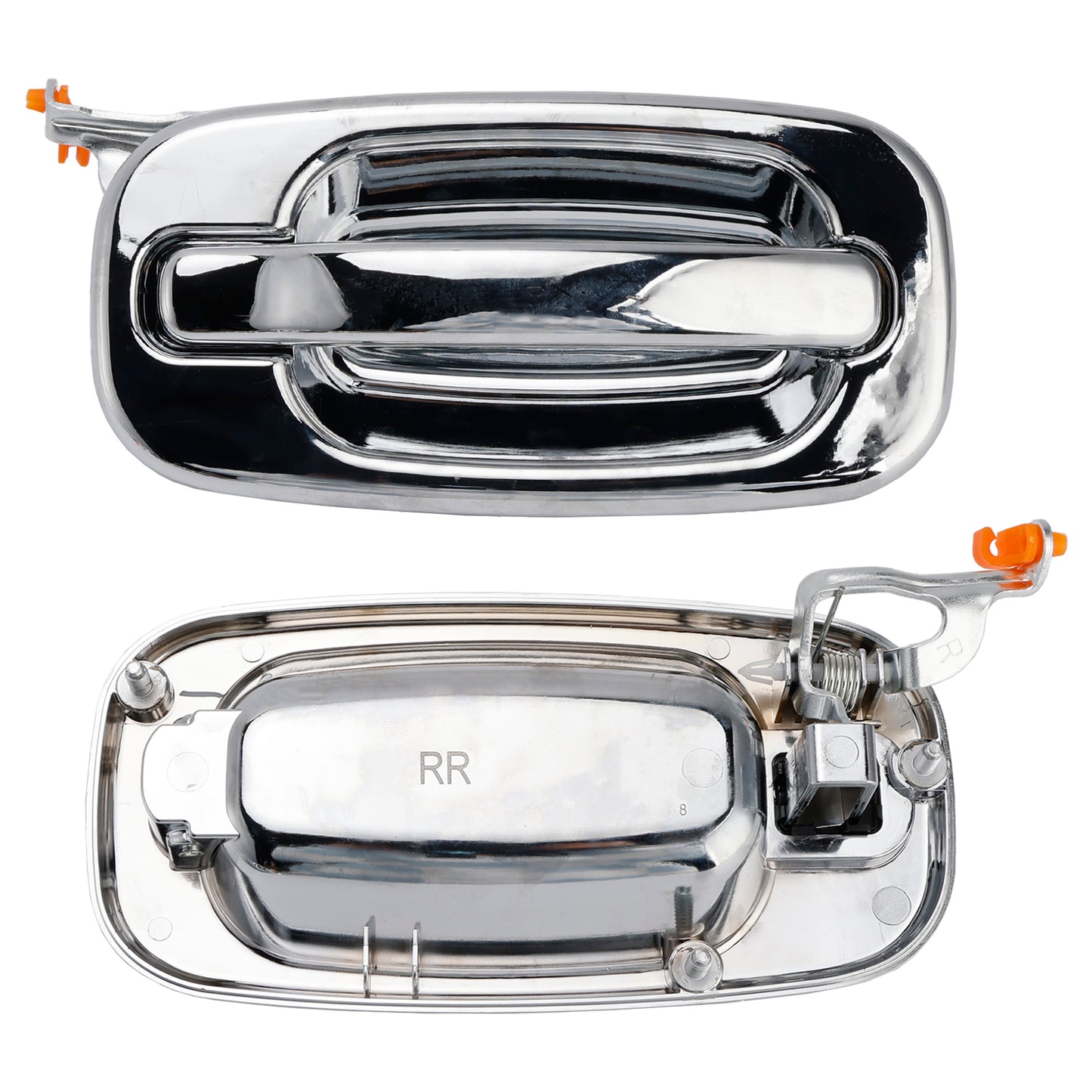 2002-2006 Cadillac Escalade 15745149 4PCs Front Exterior Door Handle Set Chrome