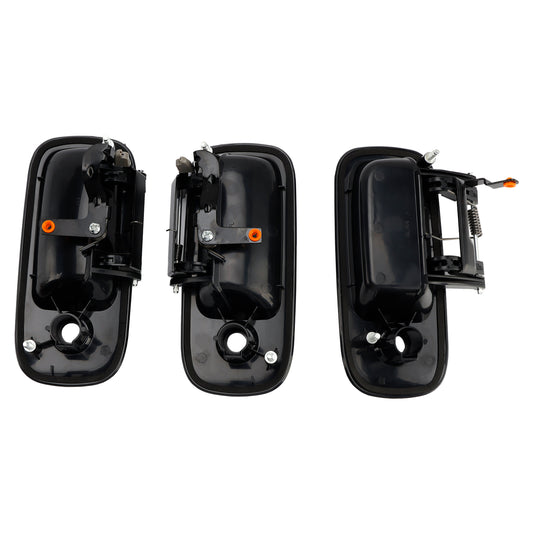 1996-2009 Chevrolet Express 2500 15167641 3PCs Front Exterior Door Handle Set