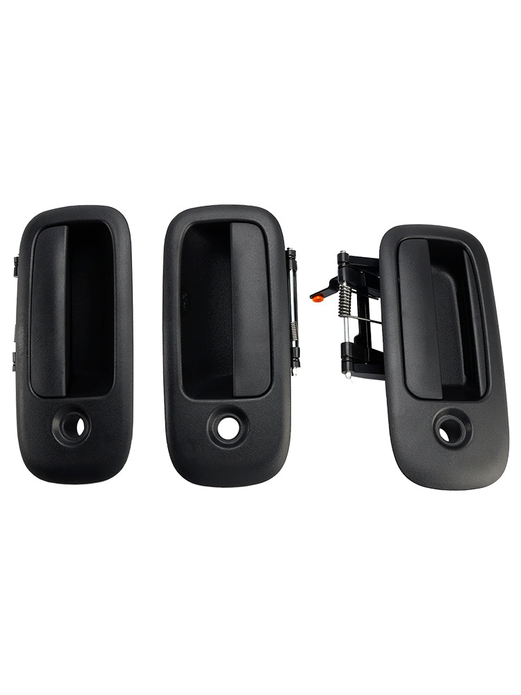 1996-2009 Chevrolet Express 3500 15167641 3PCs Front Exterior Door Handle Set