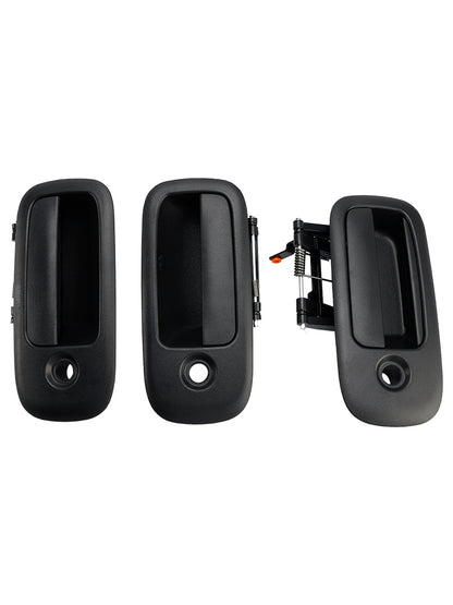 1996-2009 Chevrolet Express 3500 15167641 3PCs Front Exterior Door Handle Set