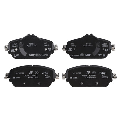 C-Class 205 E-Class 213 E-Class 238 A0004208903 Front Brake Pads