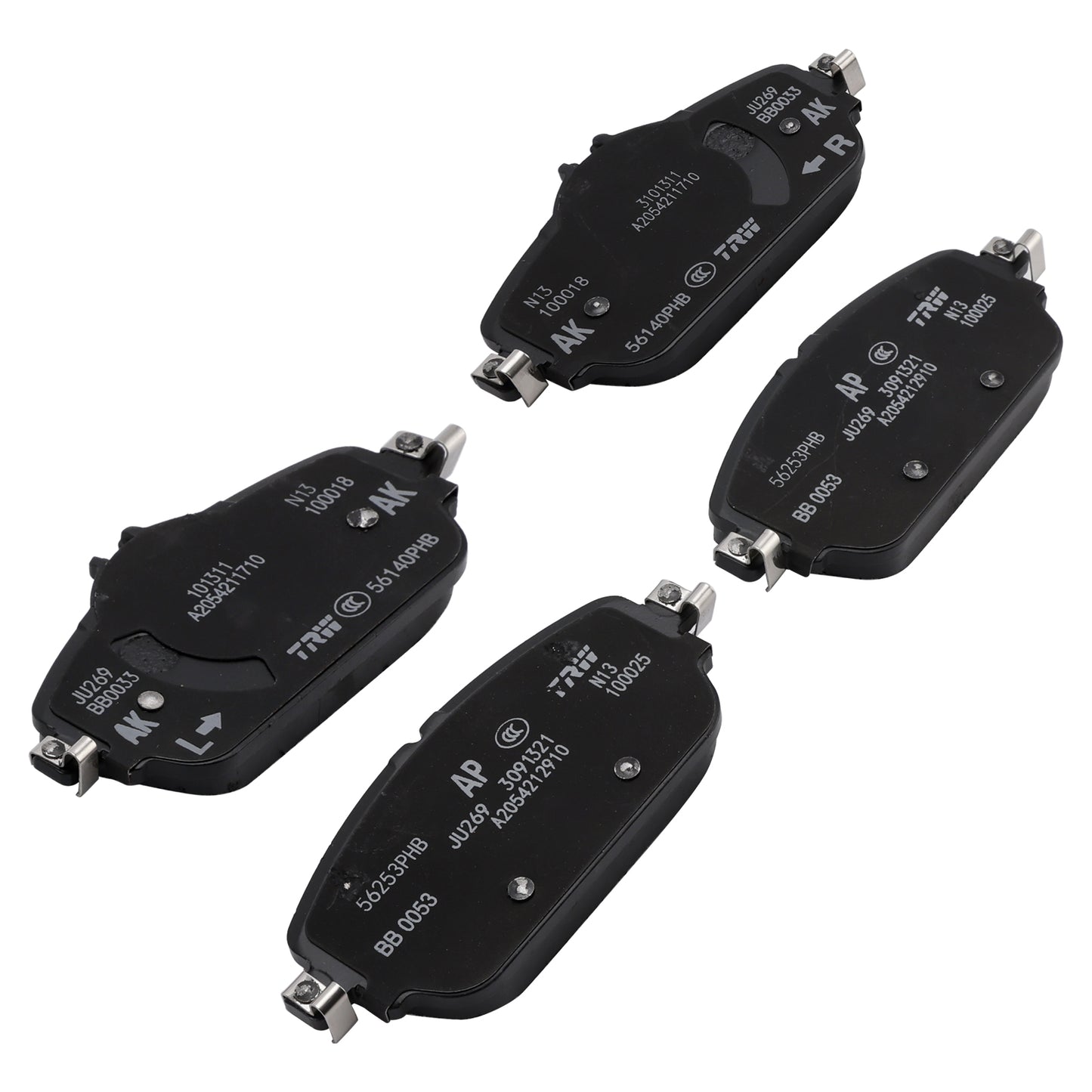 C-Class 205 E-Class 213 E-Class 238 A0004208903 Front Brake Pads