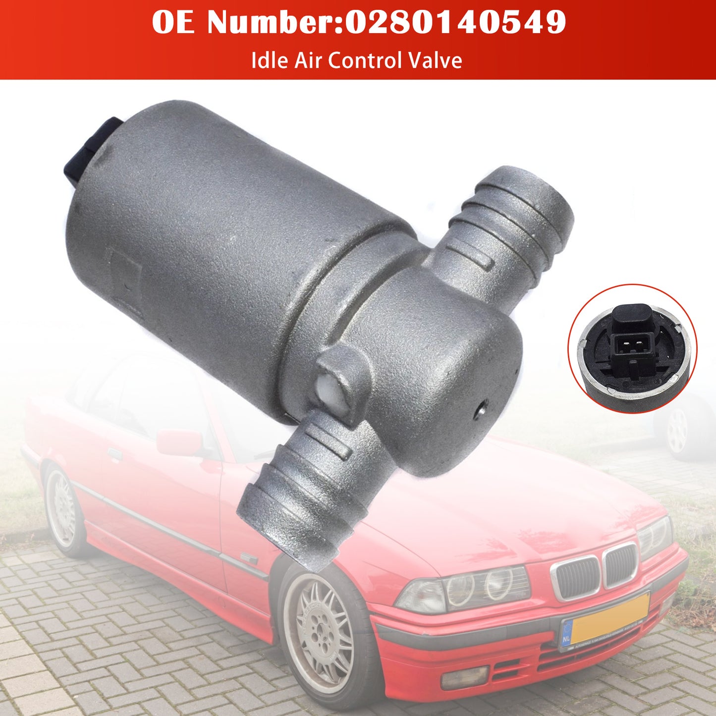 1992/03-1999/04 BMW 3 Coupe (E36) 0280140549 Idle Air Control Valve