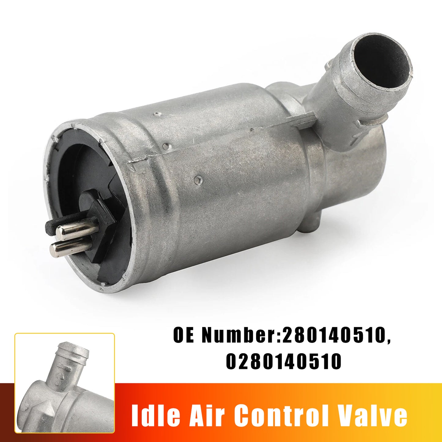 1988-1990 Mercedes-Benz 300Sel 280140510 Idle Air Control Valve