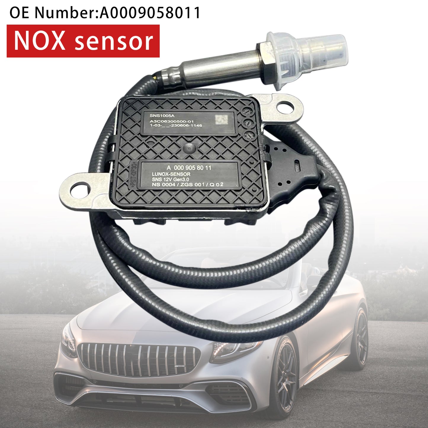 NOX Sensor Mercedes-Benz GLE 350 D E 4MATIC A200 D C 180 D A0009058011