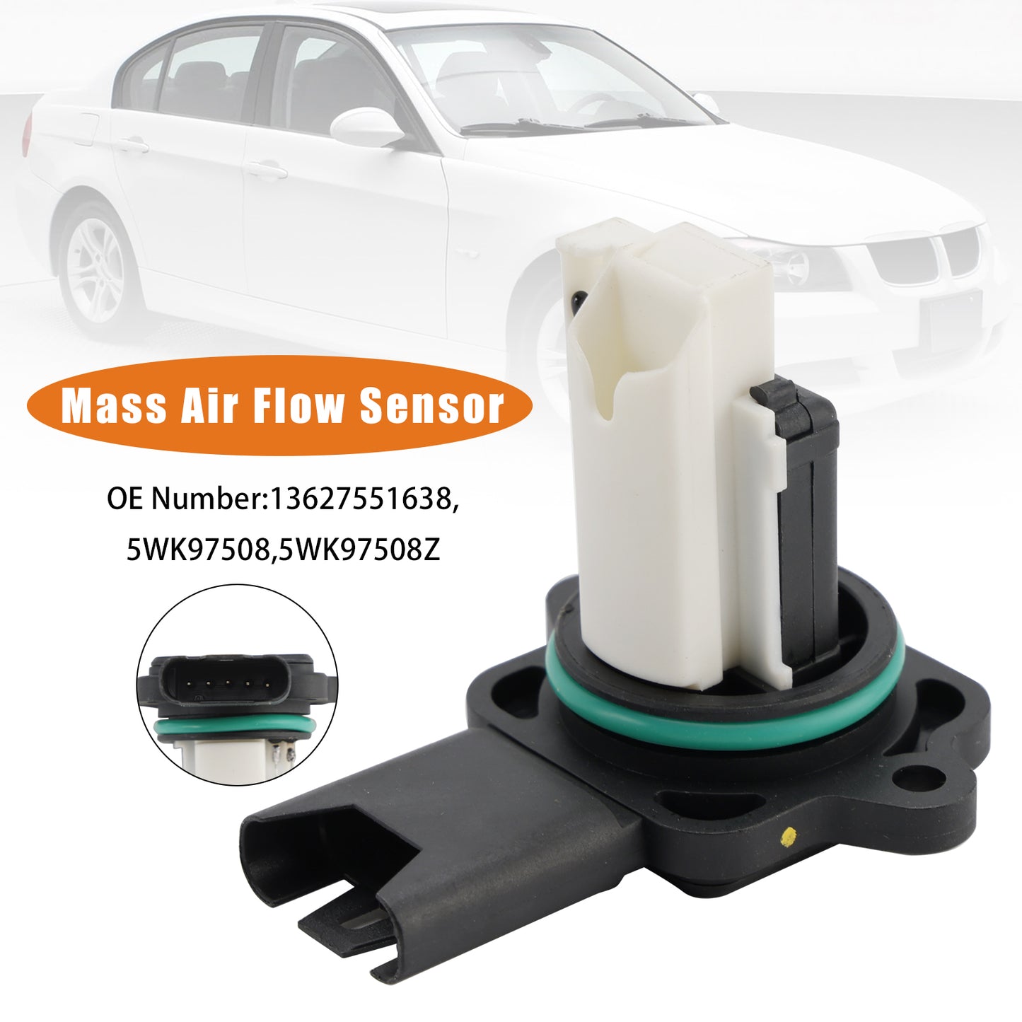 2007-2008 BMW 328XI 13627551638 Mass Air Flow Sensor